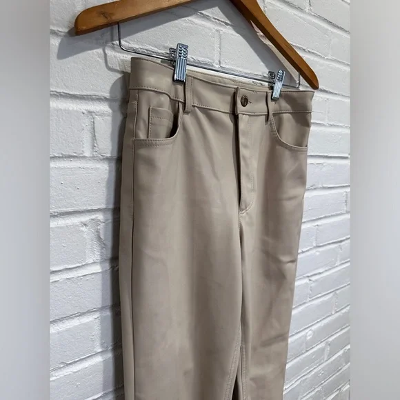 ZARA Faux Leather pants Size 4 - Picture 5 of 12